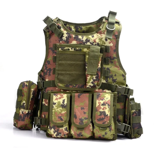 Gilet en polyester VT-6026-1 en stock Molle Chaleco Tactico à libération rapide pour porte-plaques tactique pour le tir en plein air - Product Image 4