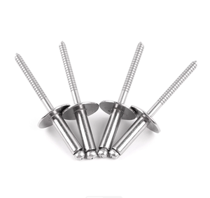 <span class=keywords><strong>Rivets</strong></span> à bride larges 4.8x10x16, 4.8x10x14, 4.0*10*12 entièrement en acier inoxydable (<span class=keywords><strong>Inox</strong></span>/<span class=keywords><strong>inox</strong></span>) – <span class=keywords><strong>Rivets</strong></span> aveugles larges, <span class=keywords><strong>rivets</strong></span> à tête ronde larges - Product Image 5