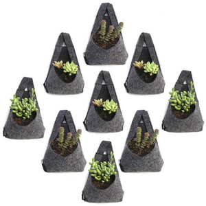 Sacs de culture en <span class=keywords><strong>feutre</strong></span> <span class=keywords><strong>horticole</strong></span> noir, écologiques, 10 gallons, ronds, pour jardinage, fournis par le fabricant - Product Image 1