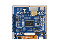 Écran Raspberry Pi 4 pouces pour ordinateur, écran tactile capacitif LCD, écran secondaire carré
