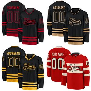 Maglie da Hockey Personalizzate con Ricamo, Uniformi da Hockey con Sublimazione, Maglia con Stampa Digitale, Maglietta da Hockey con Ricamo a Tackle Twill - Product Image 1