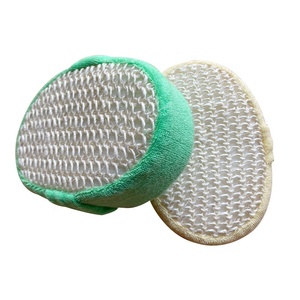 Éponge exfoliante en <span class=keywords><strong>sisal</strong></span> multifonctionnelle, écologique, pour le bain, éponge naturelle en loofah pour la douche - Product Image 1