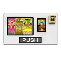 Máquina Expendedora Comercial de Tarjetas Rasca y Gana Premium Multi-Pago Lucky Smart, Dispensador de Boletos de Lotería Personalizado en Venta