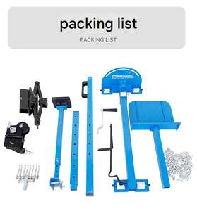 Outils de réparation de bosses en tôle Lata, façonnage et correction de la carrosserie, restauration des données du véhicule, cadre extractible - Product Image 4