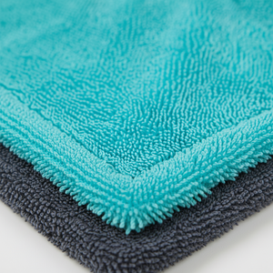 Serviette en microfibre sur mesure, super absorbante, chiffon de lavage de voiture, poids 500 g/m², toutes tailles, boucle torsadée - Product Image 1