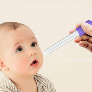 Dosificador de Medicamentos para Bebés de 5 ml, Gotero de Silicona para Niños y Bebés con Escala para Evitar Asfixia y la Administración de Medicamentos - Product Image 1