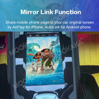 MOOKAKA-Écran vertical Android pour Lamborghini Huracan EVO, lecteur multimédia, DVD, GPS, sans fil, Carplay, 2019-2023