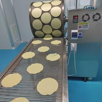 Machine commerciale électrique pour galettes de canard rôti, machine à croûtes rondes pour rouleaux de printemps, lumpia, sariwa, rouleaux d'été