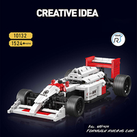 Moule roi 10132 MOC bloc de construction voiture assemblée formule voiture de course blocs de construction pour enfants Collection éducative jouets