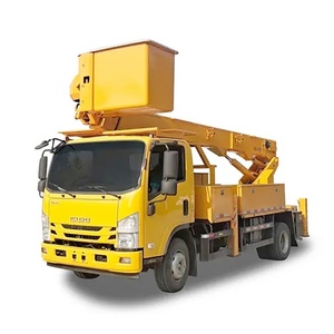 Nueva Camioneta de Trabajo Aéreo Hidráulica Telescópica Isuzu Diésel de 12m-22m con Cesta Aislante para Mantenimiento Urbano y Construcción - Product Image 3