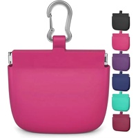 Sac de nourriture pour chiot portable, porte-gourmandises en silicone de qualité alimentaire pour chien, pour nourriture humide et viande crue