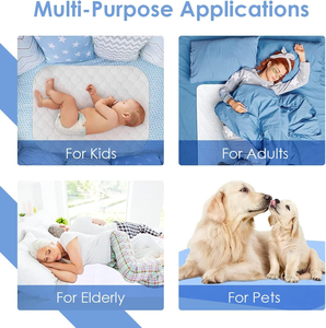 Almohadillas reutilizables lavables absorbentes al por mayor de alta calidad, almohadillas impermeables para cama de incontinencia para adultos, niños y mascotas - Product Image 4