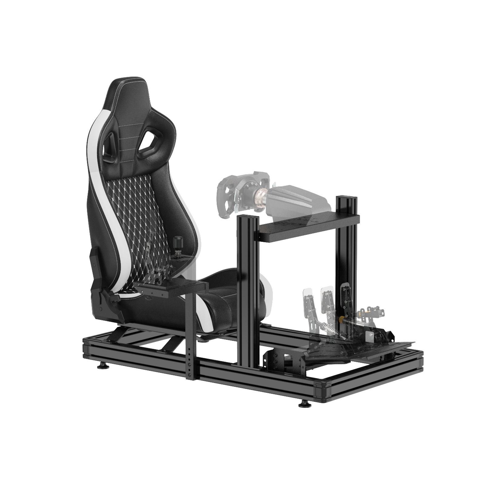 Support de simulateur noir + Siège