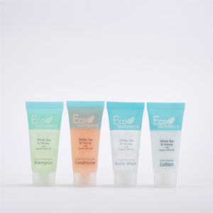 ホテルアメニティセット使い捨て透明シルバーチューブカスタムロゴ30mlカスタマイズカラーフレグランスホーム/旅行用 - Product Image 2