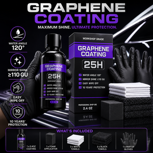 CHEWEX GRAPHENE COATING 25H 1000ml Facile à nettoyer, brillance miroir 110GU 120 °   Protection automobile durable Water Angle - Product Image 4
