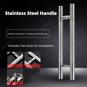 Nuevo Tirador de Puerta Moderno Ambidiestro de 60 CM, Grueso, Resistente al Desgaste, Fácil de Limpiar, Antioxidante, para Uso en Hoteles SSR JST888A - Product Image 3