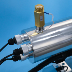 <span class=keywords><strong>UV</strong></span> máy lọc nước 55 Wát UVC hệ thống 12 GPM 110-240V 3/4 "X1" NPT Châu Âu cắm với cảm biến lưu lượng - Product Image 2
