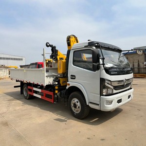 รถเครนติดรถบรรทุก Dongfeng 4x2 จากโรงงานจีน พร้อมบูมแบบ Knuckle Boom ขนาด 5 ตัน สำหรับงานขนย้ายวัสดุ - Product Image 3