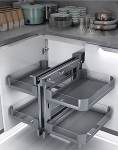 Cesta Extraíble para Mueble de Cocina HNOSS Ahorradora de Espacio Organizador para Esquina - Product Image 1