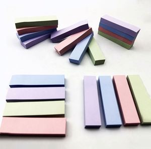 4 blocs de notes autocollantes de 400 feuilles, 19*76 mm, faciles à modifier, en papier offset, pour étudiants, bureau ou usage domestique - Product Image 1