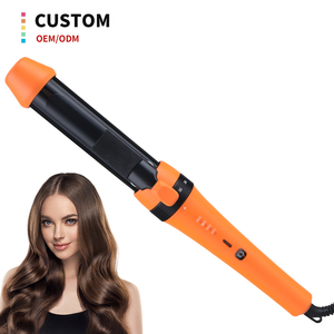 Fer à boucler professionnel en aluminium 3-en-1 à diamètre variable (26mm, 30mm, 36mm) avec indicateur LED - Product Image 1