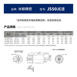 มอเตอร์เกียร์ Js50 Dc ขนาด 42 มม. แบบยึดหน้าแปลน 36V 300 รอบต่อนาที แบบแปรงถ่านแม่เหล็กถาวร สำหรับเครื่องใช้ไฟฟ้าภายในบ้าน - Product Image 3