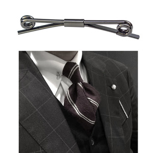 Alfileres de cuello de moda al por mayor de fábrica, barra de cuello de corbata, accesorios de metal para camisa de hombre - Product Image 3