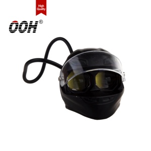 OOH Bohlam Lampu Depan Sepeda Motor Bentuk Helm Kecil, Lampu Sorot Tinggi, Kecerahan Tinggi, Berkedip, Pijar, Fokus Super Kuat 2 - Product Image 1