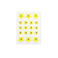 Nouveau design 2025 – Patchs hydrocolloïdes anti-acné étoiles colorées personnalisables à l'huile essentielle d'arbre à thé pour tous types de peaux – Patch diamant