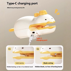 Machine à sceller 2 en 1, mini scelleuse de sacs avec coupe-sac et aimant, scelleuse thermique pour sacs en plastique, scelleuse rechargeable pour sacs de chips et snacks - Product Image 3
