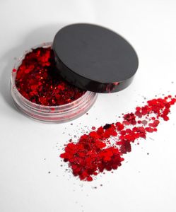 Glitter Vegano Biodegradable Grueso, Color Morado, Rojo y Verde, Glitter Ecológico, Glitter Facial, Glitter para Festivales, Color Personalizable - Product Image 6