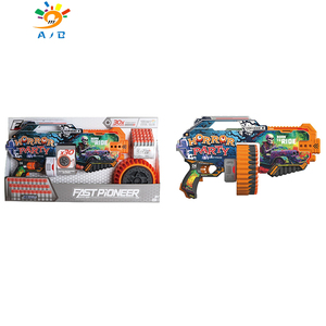 Ajb UV In Ấn Ngoài Trời Điện Hoàn toàn Tự Động Mềm Mại Và Đàn Hồi Mô Phỏng Đồ Chơi Bọt Mềm Súng Đạn Đồ Chơi Cho Trẻ Em - Product Image 4