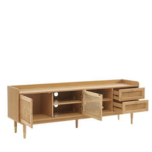 <span class=keywords><strong>Meuble</strong></span> <span class=keywords><strong>TV</strong></span> en bois massif moderne DU'S avec plusieurs espaces de rangement, répondant à tous les besoins de catégorisation. Matériaux écologiques utilisés. - Product Image 4