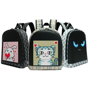 Mochila digital RGB con iluminación completa, mini mochila ligera inteligente con LED, regalo promocional, mochila LED con aplicación para teléfono, mochila personalizada. - Product Image 5