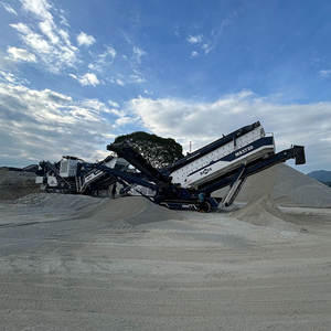 Installation de concassage de pierres 150-200t/h Installation mobile de concassage de déchets de construction pour le béton et les briques - Product Image 2