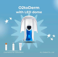 Crème Sérum pour le Visage à Jet d'Oxygène, Nettoyage et Régénération de la Peau pour Appareil O2DERM