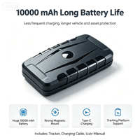 Traceur GPS magnétique intelligent 4G pour flotte d'entreprise WF101 avec surveillance vocale, géofencing et alerte de survitesse