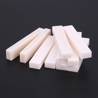 Nut Gitar Putih Berkualitas Tinggi Mudah Digunakan CIK/OEM XZZ-101 untuk Gitar Bass 52*10*6mm