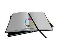 Carnet personnalisé de haute qualité avec impression couleur, agenda, journal, couverture rigide, pages intérieures vierges/lignées/à points