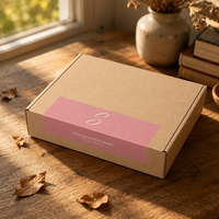Vente en gros de papier de manteau d'impression laminé résistant à l'eau conteneur de stockage de vinyle boîtes-cadeaux étiquette autocollante pour l'emballage