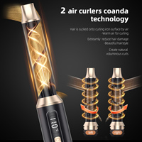 Ukliss 5-in-1 Haarstyler Haartrockner Luftbürste Multi-Haarstyling-Werkzeuge und Zubehör zum Glätten und Locken