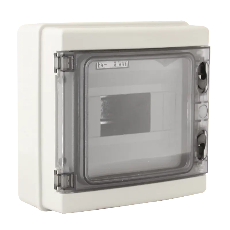 HA 8-Wege-Sicherungskasten Elektrische Verteiler kästen Anschluss kästen für die Installation des MCB-Leistungs schalters