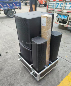 DBK Line Array Column PA System Subwoofer alimentado de 12 pulgadas Altavoces de columna de eventos interiores pequeños Subwoofer activo profesional - Product Image 6