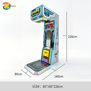 Máquina <span class=keywords><strong>de</strong></span> boxeo operada con monedas/tarjetas, juego <span class=keywords><strong>de</strong></span> arcade Ultimate Big Punch Dragon Punch, <span class=keywords><strong>simulador</strong></span> <span class=keywords><strong>de</strong></span> boxeo en venta. - Product Image 3