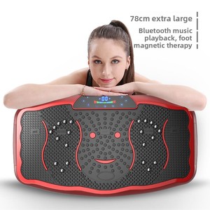Plateforme vibrante amincissante de type vertical, équipement de fitness d'intérieur pour l'exercice des bras et des jambes, en matériau PC, capacité maximale 150 kg - Product Image 2