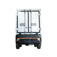 Nouveau Mini Camionnette Électrique Endurance Micro Pickup Cargo Van 300 km Livraison Dernier Kilomètre Roue Motrice Automatique Petit Camion Segment