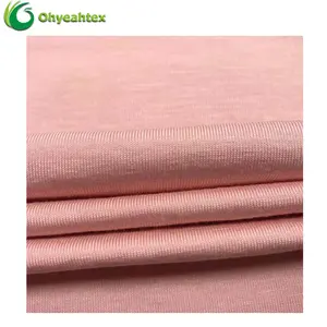 Eco-friendly Soft Knit Jersey 50/50 Cotton Modal Spandex Fabric For T-shirt