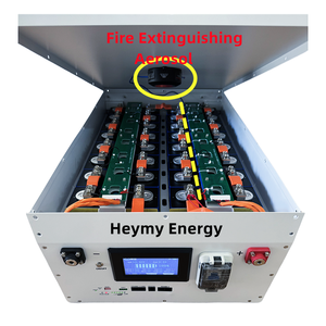 Heymy V2 Vertical Box Nuevo diseño 15kwh Lifepo4 Caja de batería Caja incorporada JK BMS 2A Active <span class=keywords><strong>Balance</strong></span> 48V Caja de pie con ruedas - Product Image 2