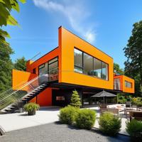 Structure en acier préfabriquée pratique pour l'utilisation en appartement - Maison et abri de voiture imperméables