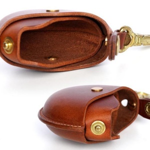 Hot Sale Portable Leather Earphone Case Storage Bag for Apple Airpods Pro Earbuds Case Organizer - Product Image 3